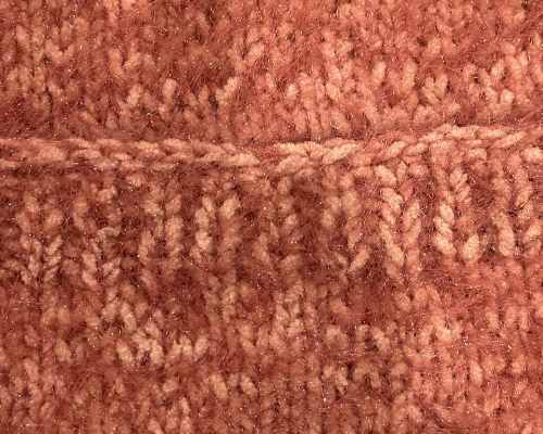 Tea Pink Hand-Knitted Crochet Cardigan for Women - Image 3