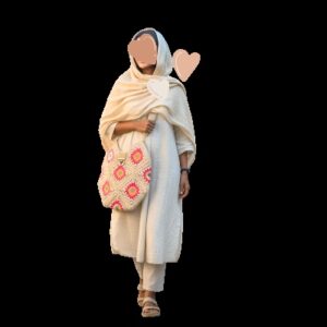 Handmade Crochet Shoulder Bag with Colorful Floral Granny Squares – Boho Style Tote